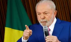 Lula da Silva, este viernes en Brasilia.