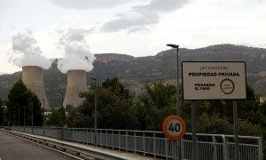 Entrada de la central nuclear de Cofrentes, cerca de Valencia. REUTERS/Eva Manez