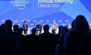Conferencia del World Economic Forum, en Davos.
