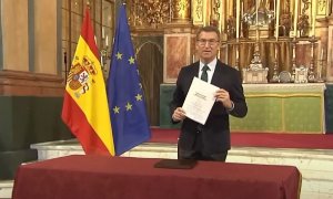 El padre Feijoo desde el oratorio de San Felipe Neri