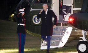El presidente de EEUU, Joe Biden, en una fotografía del 31 d enero de 2023 a su llegada a la Casa Blanca.