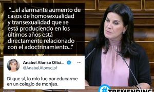 La homofobia de Vox hablando de aumento "alarmante" de la homosexualidad tiene respuesta: "Cambia la palabra por judíos, a ver cómo suena"