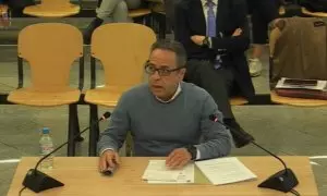 Álvaro Pérez, en su declaración en el juicio sobre los contratos con la empresa Orange Market de la Generalitat Valenciana.