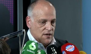 Tebas pide al Barça "menos victimismo y más claridad" sobre el caso Negreira