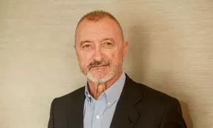 Retrato del escritor Retratos del escritor Arturo Pérez-Reverte durante una entrevista para Europa Press, a 18 de septiembre de 2019.