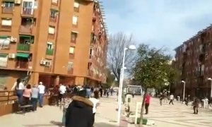 Graves disturbios en el barrio toledano de Santa María de Benquerencia tras el apuñalamiento mortal a un joven