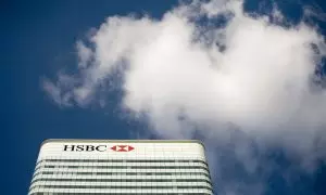 La sede del banco británico HSBC, en el barrio financiero de Canary Wharf, en Londres. REUTERS/Kevin Coombs