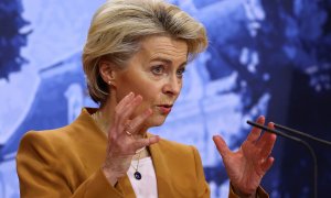 La presidenta de la Comisión Europea, Ursula von der Leyen.