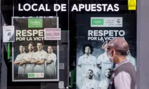 Imagen de un local de apuestas en Madrid a 9 de septiembre de 2020