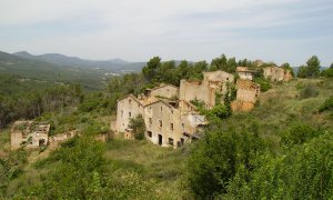 El poble Marmellar, que pertany al municipi de Montmell, deshabitat des dels seixanta