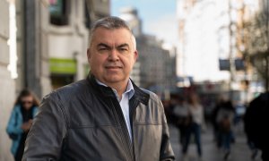 El secretario de organización del PSOE, Santos Cerdán, tras la entrevista con 'Público'.