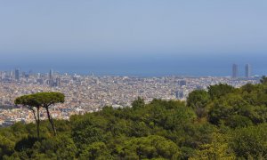 Barcelona vista des de Collserola