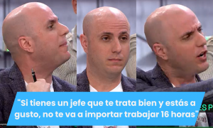 Un empresario se viene arriba y dice que si tu jefe te trata bien no te importará trabajar 16 horas