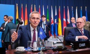 El secretario general de la OTAN, Jens Stoltenberg, abre uno de los últimos consejos del organismo, a 30 de noviembre de 2022.