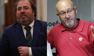 Imágenes combinadas de los exdiputados Alberto Casero y Juan Bernardo Fuentes Curbelo