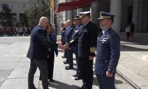 Margarita Robles recibe en Madrid a su homólogo ucraniano, Oleksii Reznikov