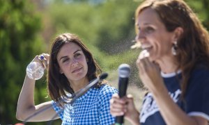 13/04/2023. Mónica García y Rita Maestre, durante un acto de Más Madrid, a 10 de septiembre de 2022.