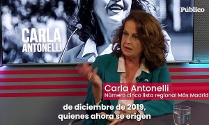 Carla Antonelli: "Carmen calvo me echó del PSOE"