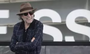 17/09/2022 - Joaquín Sabina durante la presentación del documental "Sintiéndolo mucho" en San Sebastián.