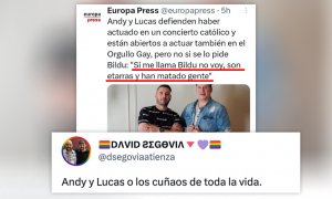 Andy y Lucas dicen que no tocarían para Bildu porque "han matado gente" y les llueven las críticas: "Cuñaos de toda la vida"