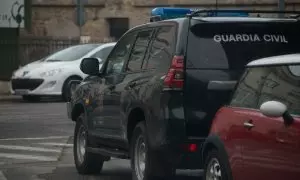 Un coche de la guardia civil. Archivo.