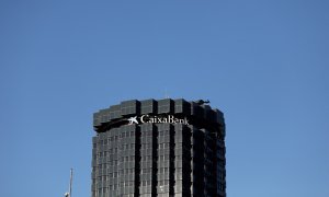 La sede de Caixabank en Barcelona. REUTERS/Nacho Doce