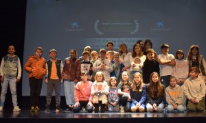 El Colegio Virgen de Valencia, premiado por su corto 'Una clase espacial'