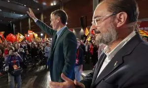 Pedro Sánchez, Javier Lambán