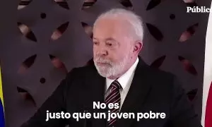 Lula denuncia el racismo contra Vinicius: "No podemos permitir que el fascismo tome los estadios de fútbol"