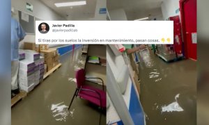Se inunda un hospital de Madrid y los tuiteros dan con los culpables: 