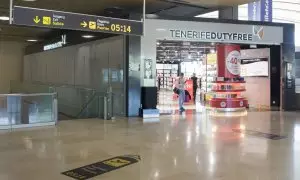 'Duty free' del Aeropuerto Tenerife Norte-Ciudad de la Laguna.