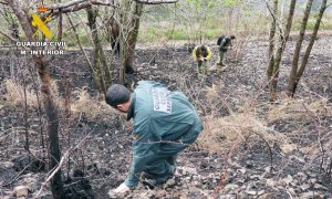 Detenido un vecino de Cabezón de 62 años como presunto autor de seis incendios forestales en Arredondo