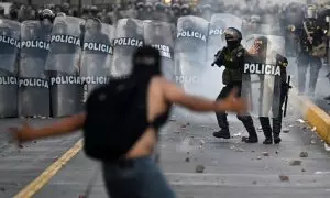 Antidisturbios de Perú