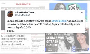 La campaña de bulos y 'lawfare' contra Mónica Oltra, resumida en un hilo: "Más de uno debería reflexionar"