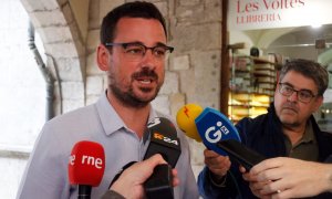 31/05/2023 - Imatge de fa uns dies de Lluc Salellas, probablement el futur alcalde de Girona.