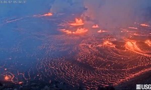 El volcán Kilawea entra en erupción