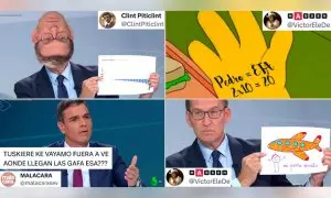 Los memes más tronchantes para resumir el debate entre Pedro Sánchez y Alberto Núñez Feijóo