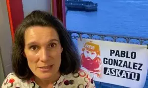 Oihana Goiriena denuncia la situación del periodista Pablo González encarcelado en Polonia desde hace 500 días
