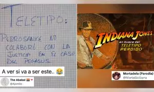 "Indiana Jones y el teletipo perdido": pitorreo con la excusa de Feijóo a su mentira sobre Sánchez