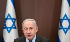 Primer ministro de Israel, Benjamín Netanyahu.