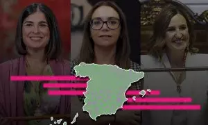 01/08/2023 Carolina Darias, Aída Castillejo y María José Catalá, alcaldesas de Las Palmas de Gran Canaria, Rivas-Vaciamadrid y València, respectivamente..