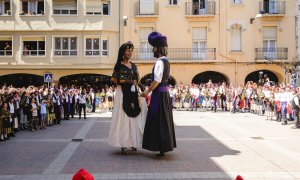 Ball geganter de la Festa Major de la Seu d'Urgell
