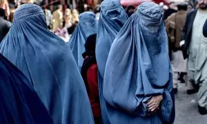 Foto de archivo, mujeres en Afganistán.