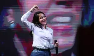 Luisa González, favorita para ganar las elecciones en Ecuador