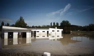 Una de las zonas afectadas por las inundaciones provocadas por la DANA, a 5 de septiembre de 2023, en Escalona, Toledo