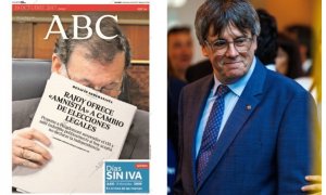 La portada de 'ABC' en el año 2017 que hablaba de Rajoy y una "amnistía" a los independentistas