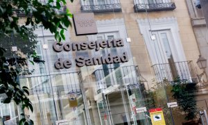 Fachada de la Consejería de Sanidad de la Comunidad de Madrid, a 13 de septiembre de 2023, en Madrid (España).