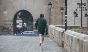 Lluvia en Valencia