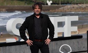 Jordi Évole presenta 'No me llame Ternera' en el Festival de cine de San Sebastián a 23 de Septiembre de 2023 en San Sebastián (España).
