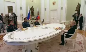 Putin felicita a los rusos en el aniversario de la anexión de cuatro regiones de Ucrania